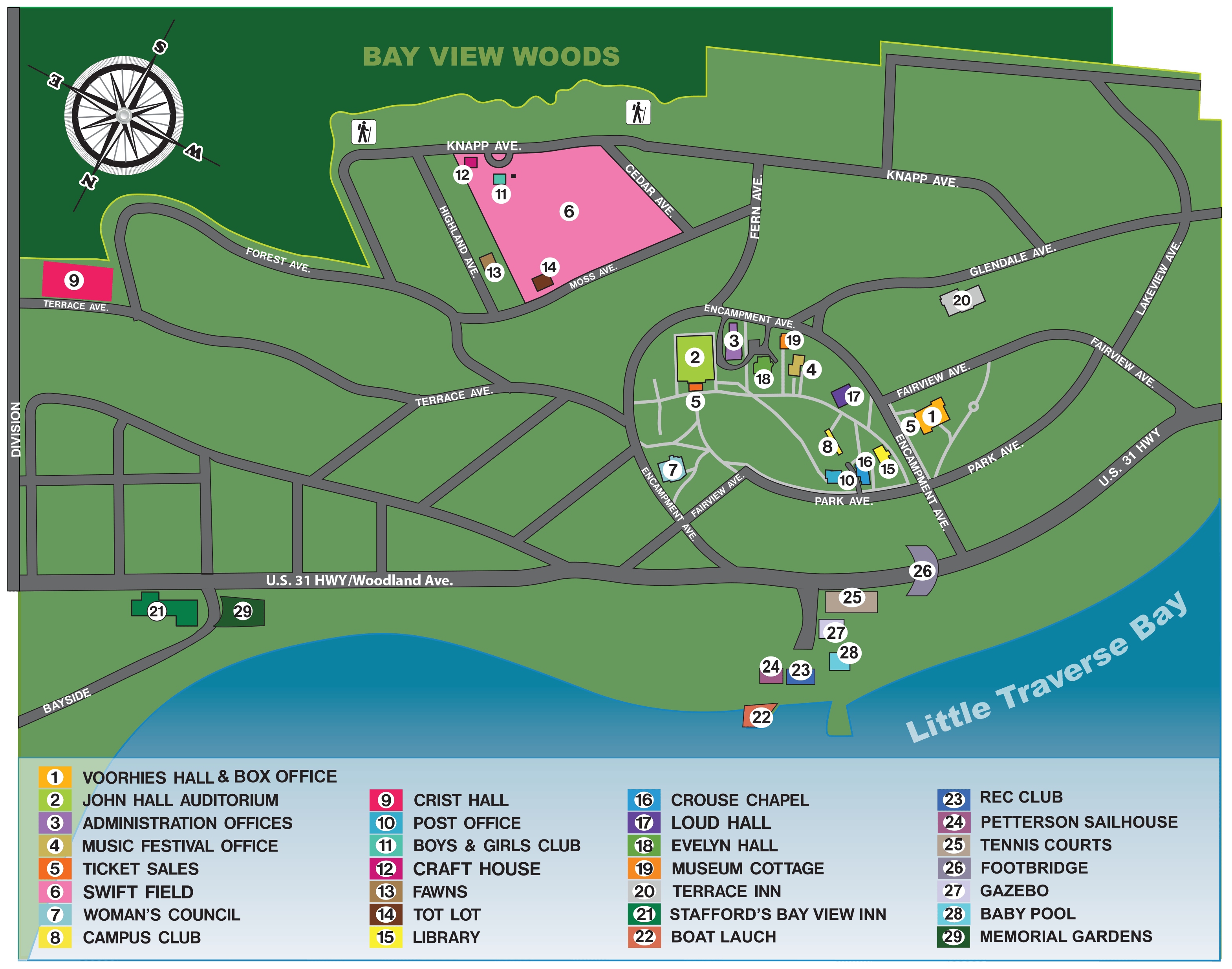 About Bay View Bay View Association BV Map 