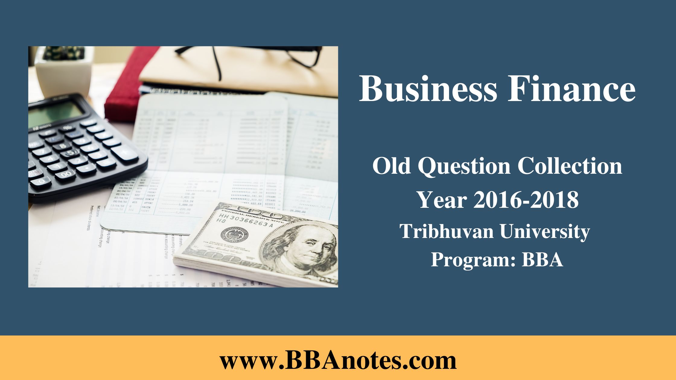 Business Finance Old Question Collection