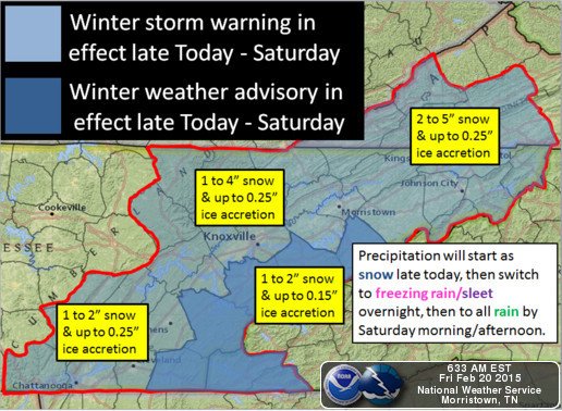 Winter Storm Warning for our Area – BBBTV12