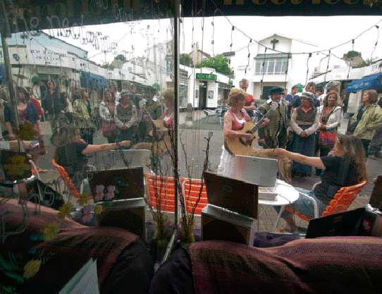 Bideford's first First Friday
