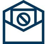 BCNSoluciona-antispam Icono grafico antispam