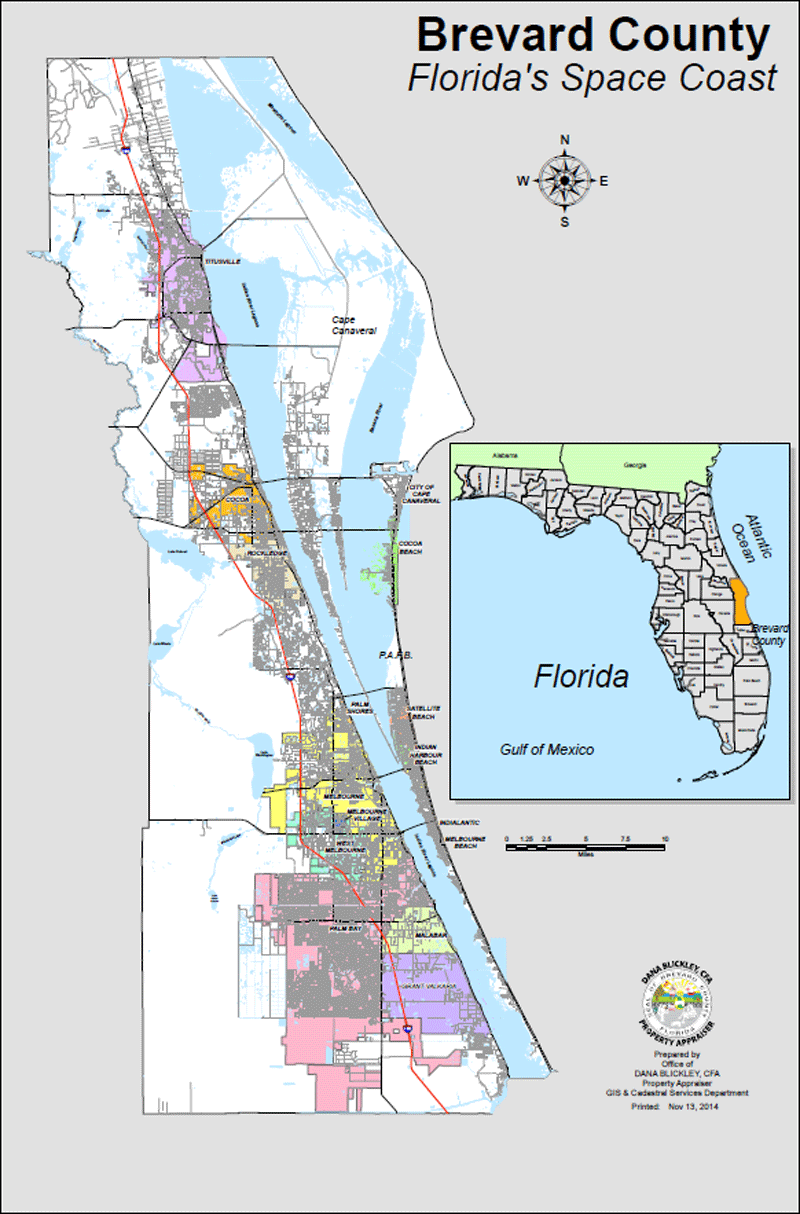 BCPAO Maps Data Map SpaceCoast 