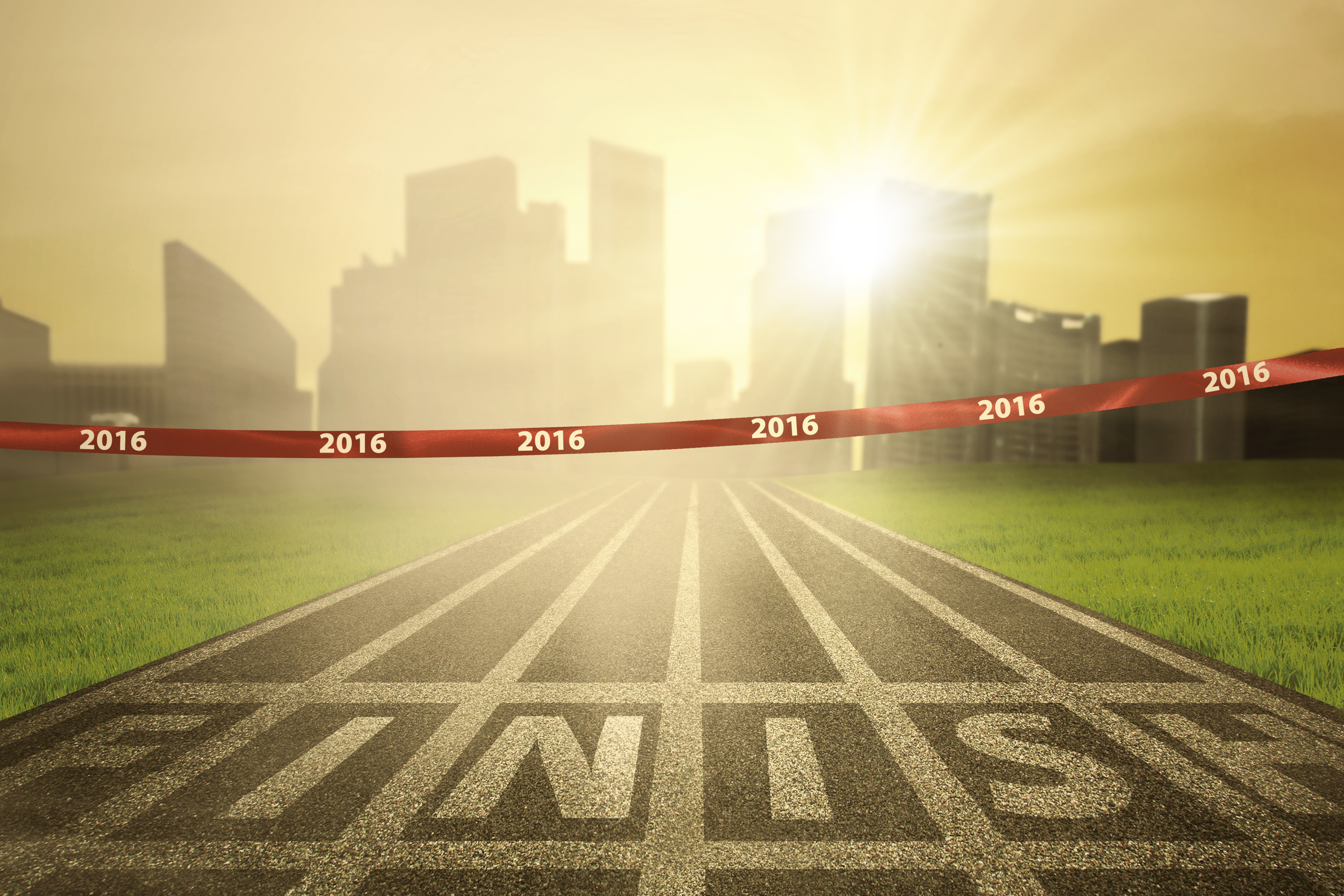 · optimize promotes a healthy metabolism and effective body functions. Empty finish line with numbers 2016 - Beach Ready Now