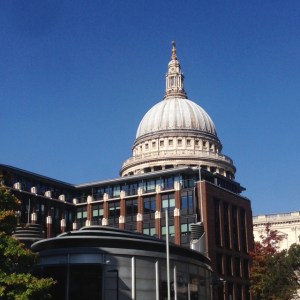 View of the Dome from the cafe