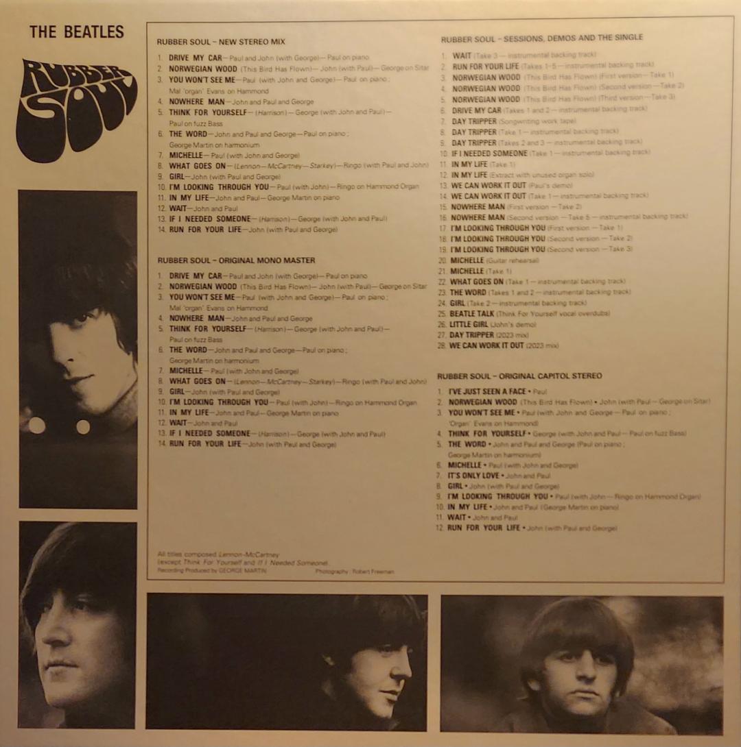 THE RUBBER SOUL DELUXE CD BOXED SET!