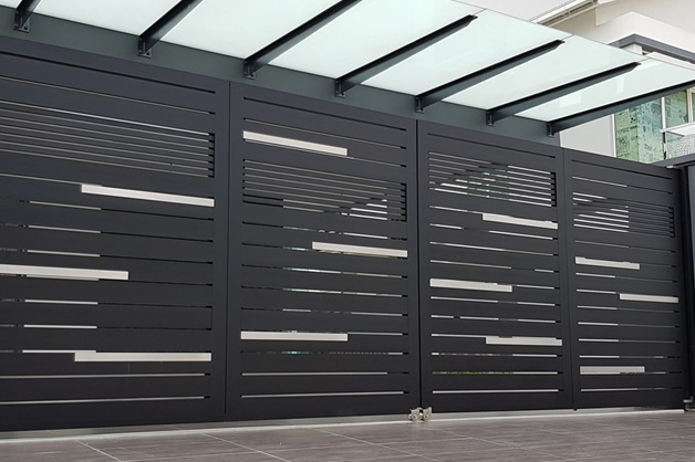 Aluminium Main Gate Stainless Steel Gate Supplier House Main Gate