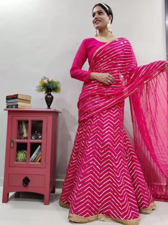 Saree or Lehenga? Why Not Both! Tips for Wearing a Lehenga Saree Saree or Lehenga? Why Not Both! Tips for Wearing a Lehenga Saree