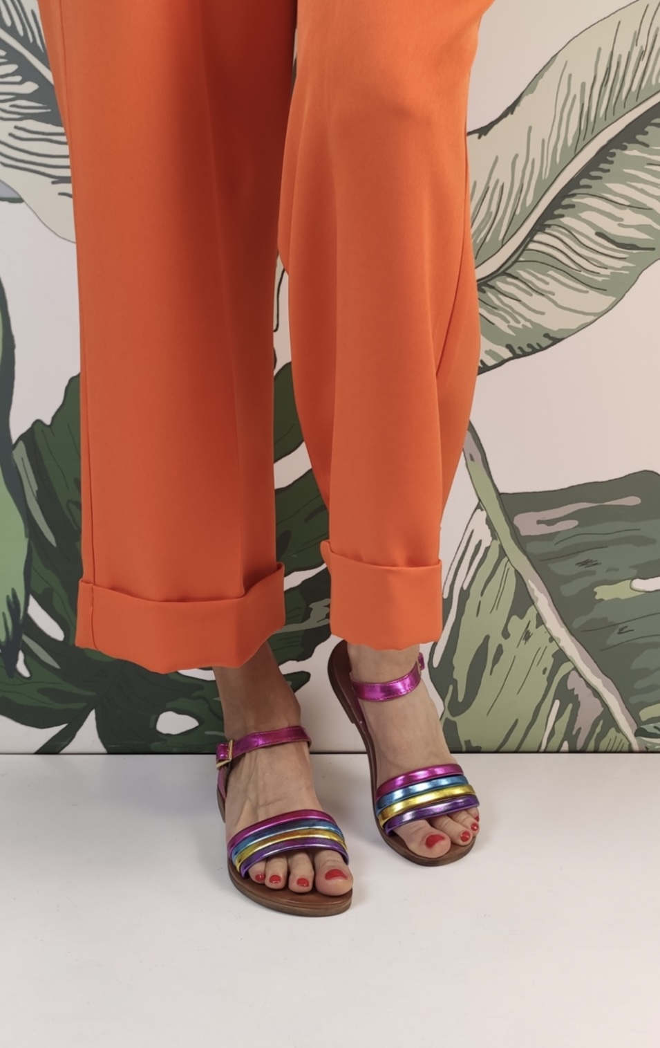 Decoltè LIU JO Donna Slingback Multicolor Fuxia | Cattani Moda