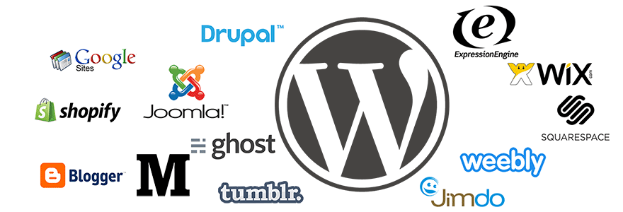 Best wordpress alternatives and competitors are cms platforms like joomla, drupal, blog tool blogger, ecommerce platform shopify,and site . 12+11 Most Popular (Free/Paid) CMS WordPress Alternatives you need to see - BeeWits