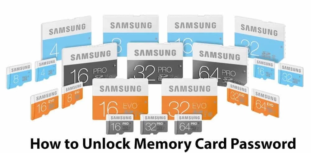 How to Unlock Memory Card Password