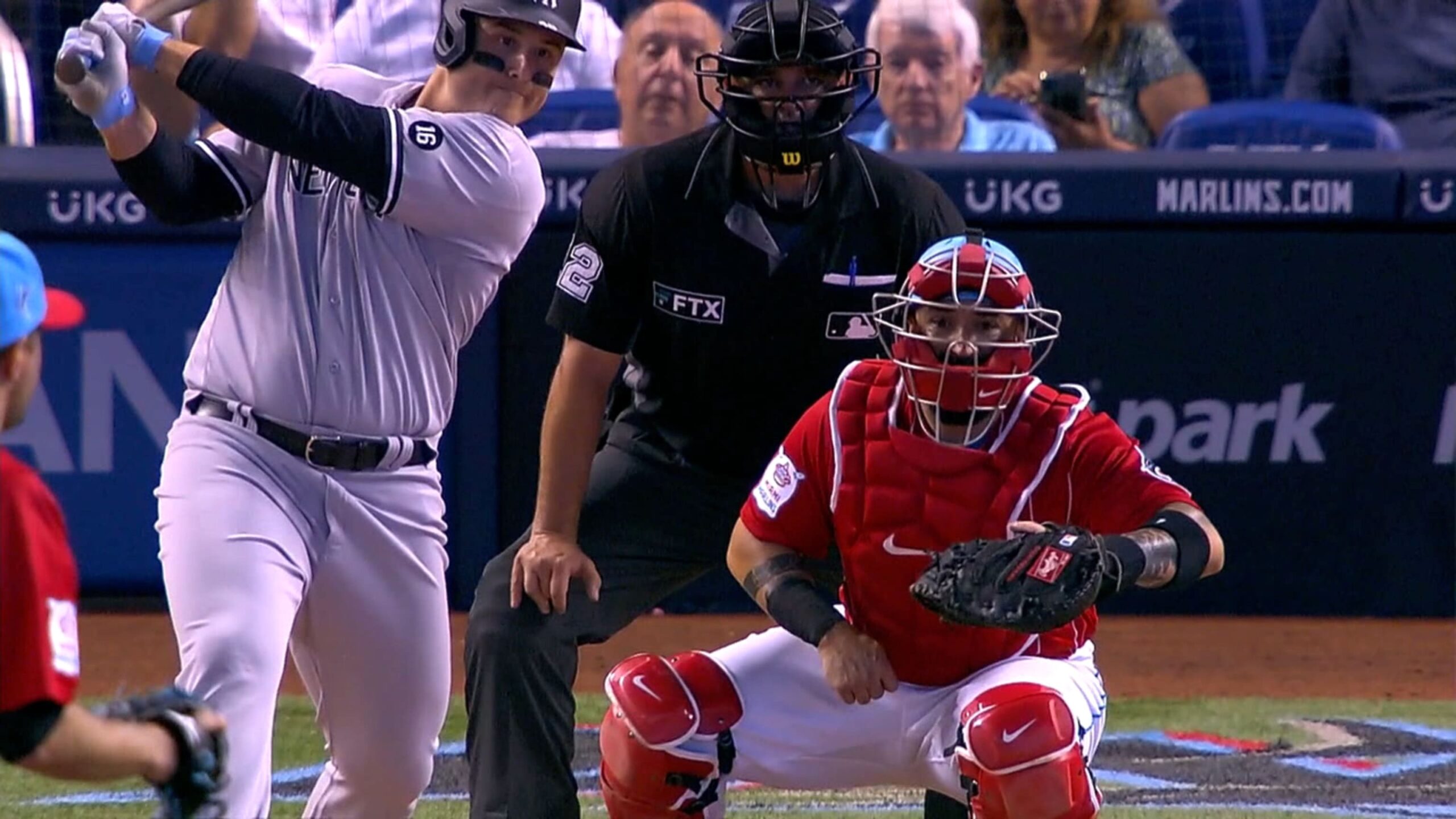 Rizzo guía a Yankees a la barrida en Miami…