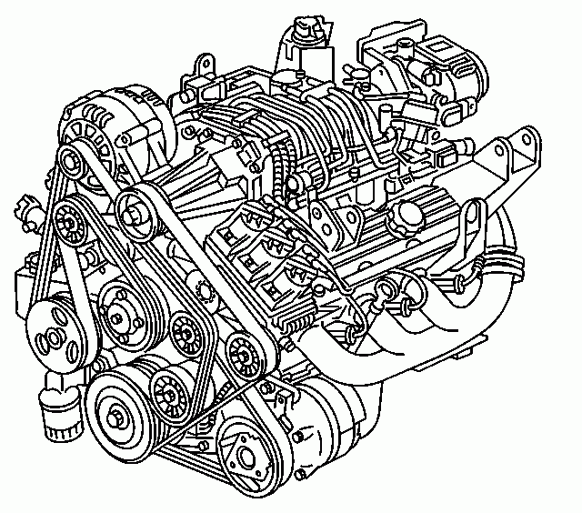 2023 Chevy Impala Belt Diagram