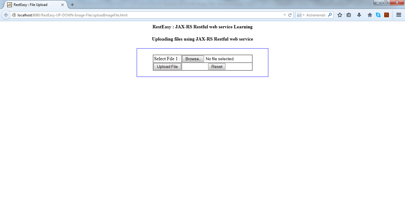RestEasy JAXRS web service for uploading/downloading Image file