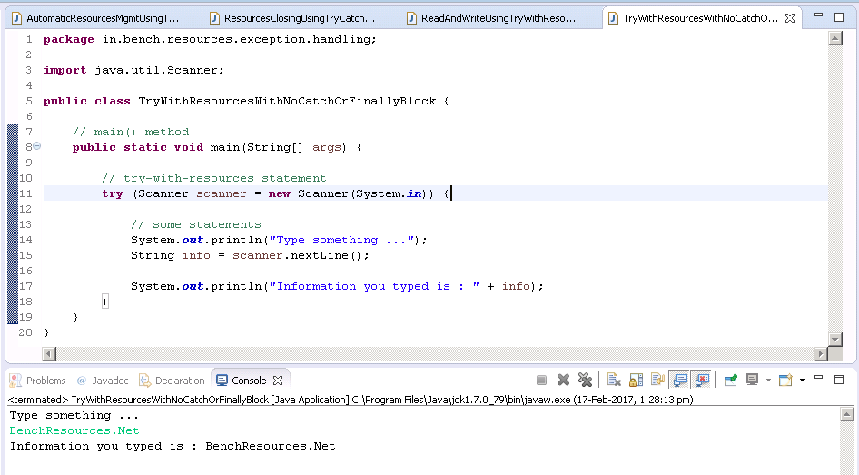 Java - Interview question and answers on Exception Handling ...
