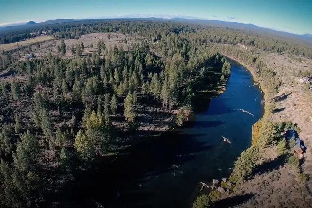 Bend Park District Narrows South Deschutes River Footbridge Locations