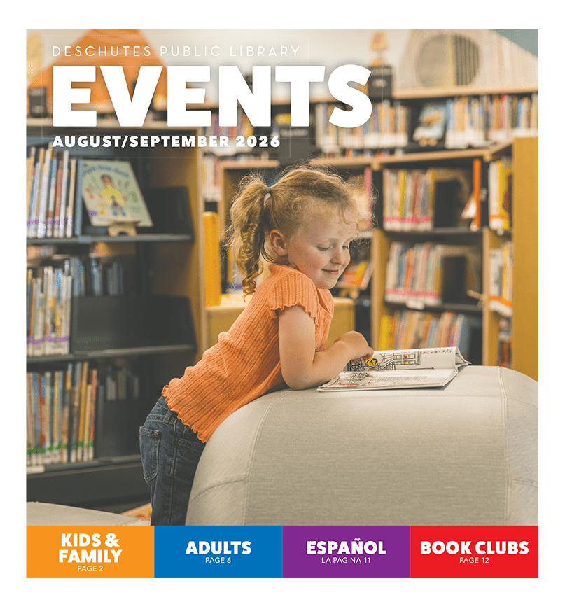 Deschutes Public Library Events Aug/Sept