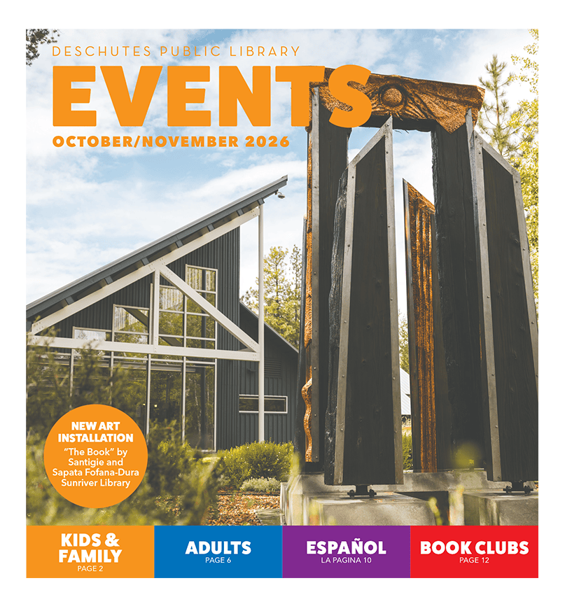 Deschutes Public Library Events Oct/Nov 2026