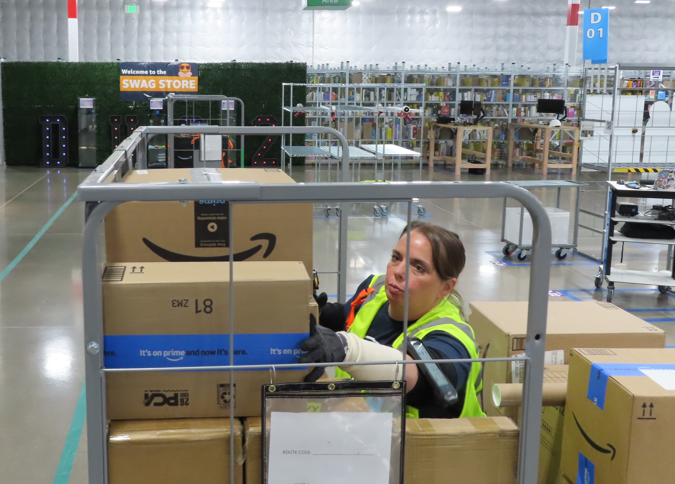 Demand Soars at Amazon’s New Redmond Delivery Hub