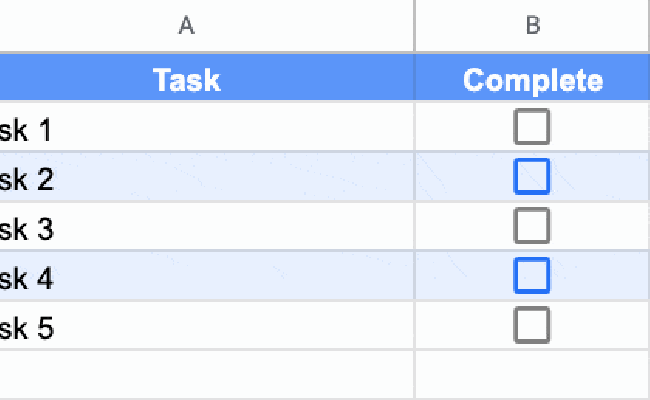 To-Do List With Checkboxes