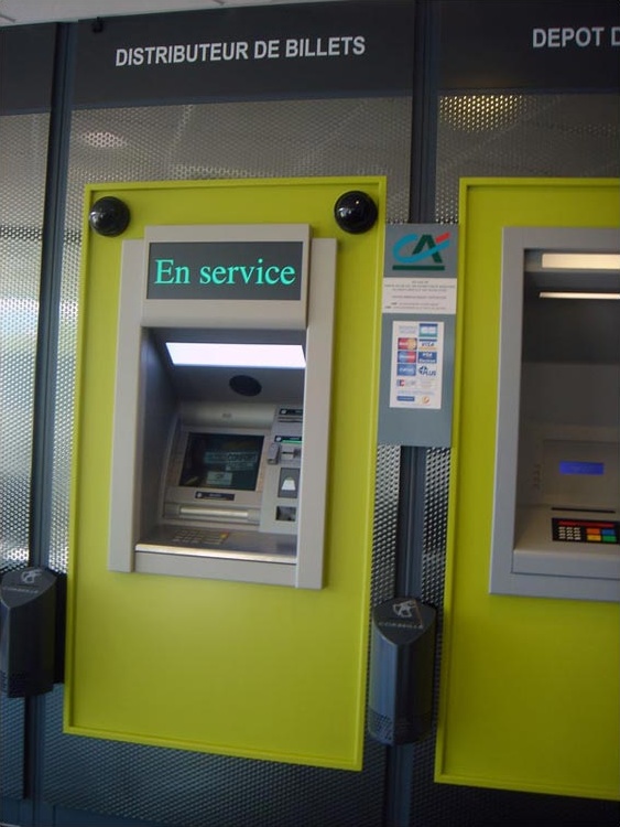 Institution code or bank code. Agence Crédit Agricole Sud Rhône Alpes