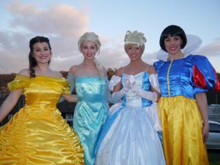 Disney Princesses available for hire