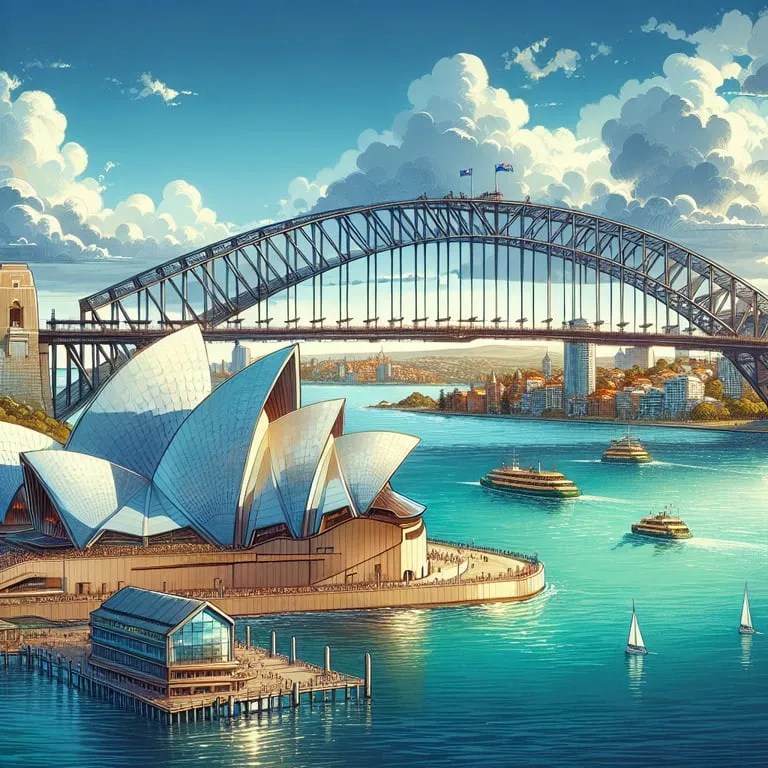 시드니 하버 브리지 & 오페라하우스 투어