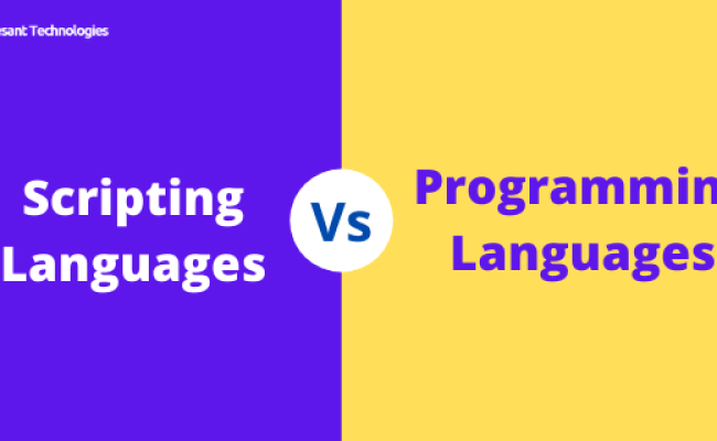 What’s The Difference Between Scripting And Programming Languages?