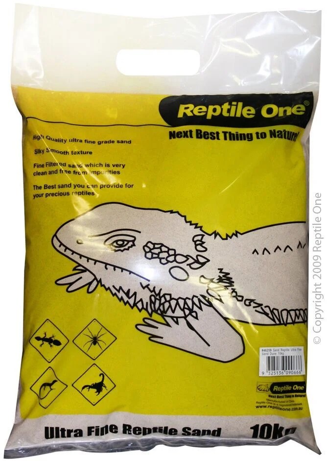 Reptile One Ultra Fine Sand Dune Sand Reptile 10Kg