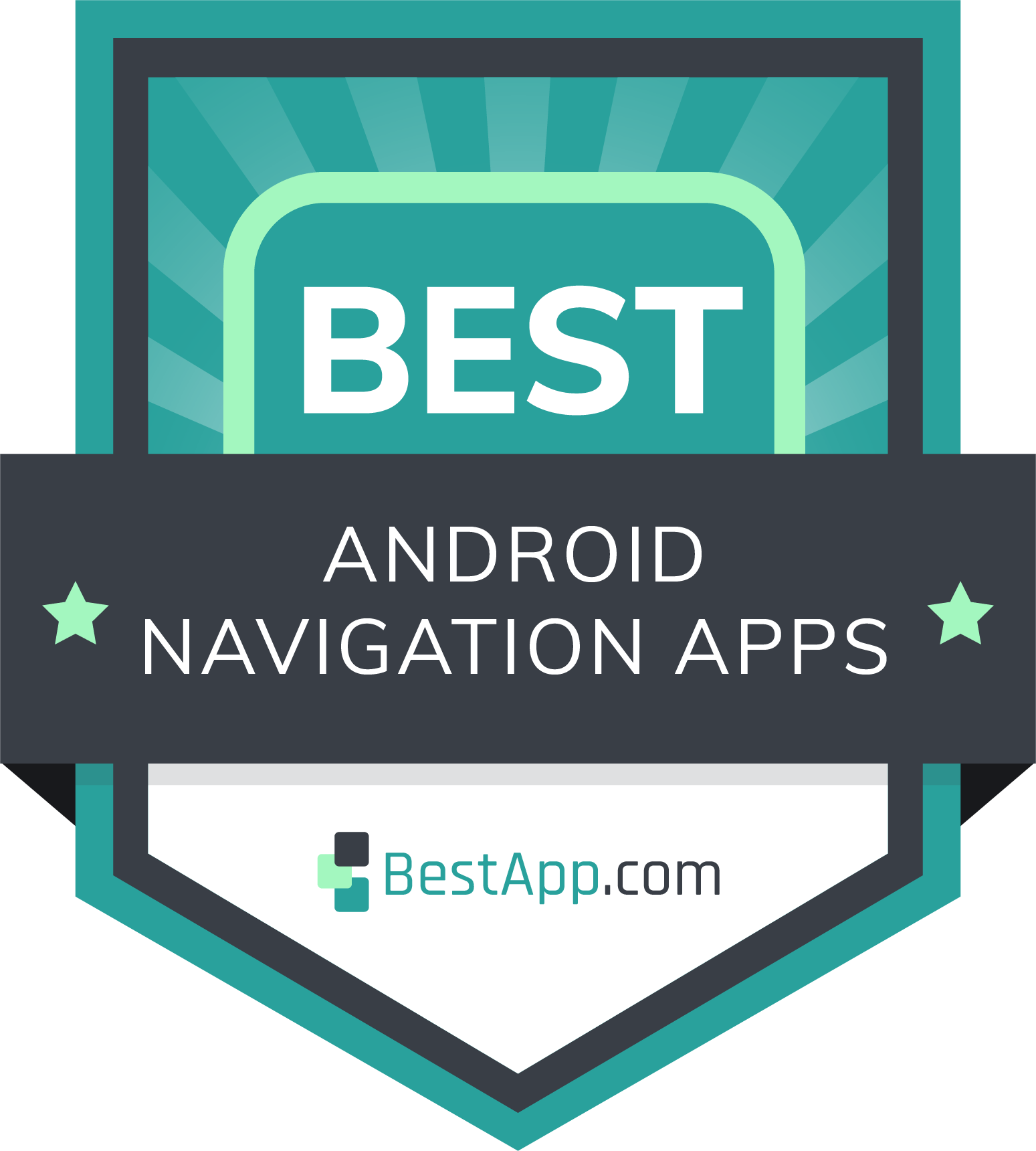 The Best Android Navigation Apps Of 2026 Bestapp Com Badge.