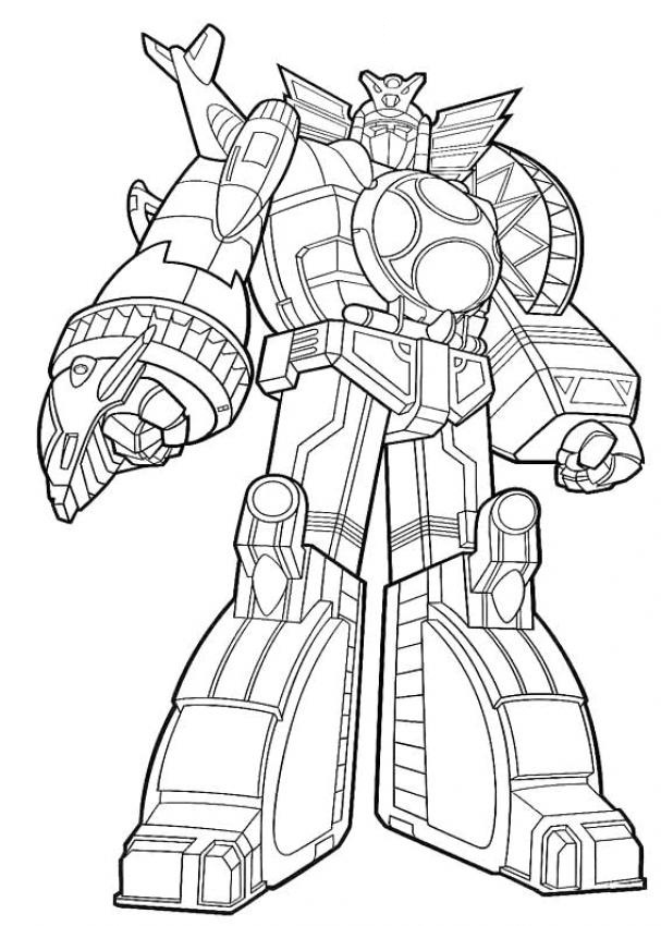 free printable power rangers coloring pages for kids