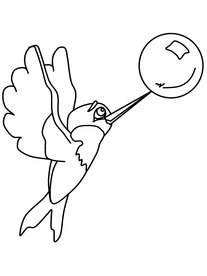 • birds (hummingbird, owls, swans, kookaburra, lovebirds, ducks, roosters, peacock, toucan, turkey, penguin) • underwater scenes and creatures (dolphins, fish, nautilus, seahorses, jellyfish, skate, octopus, shark. Free Printable Hummingbird Coloring Pages For Kids