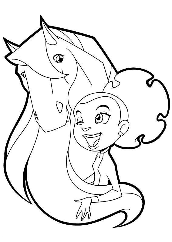 I'm chloe's sister and the younger twin. Free Printable Horseland Coloring Pages For Kids