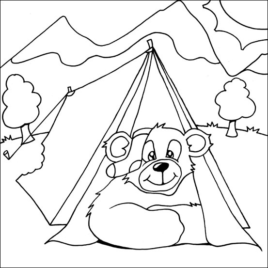 camping coloring pages best coloring pages for kids