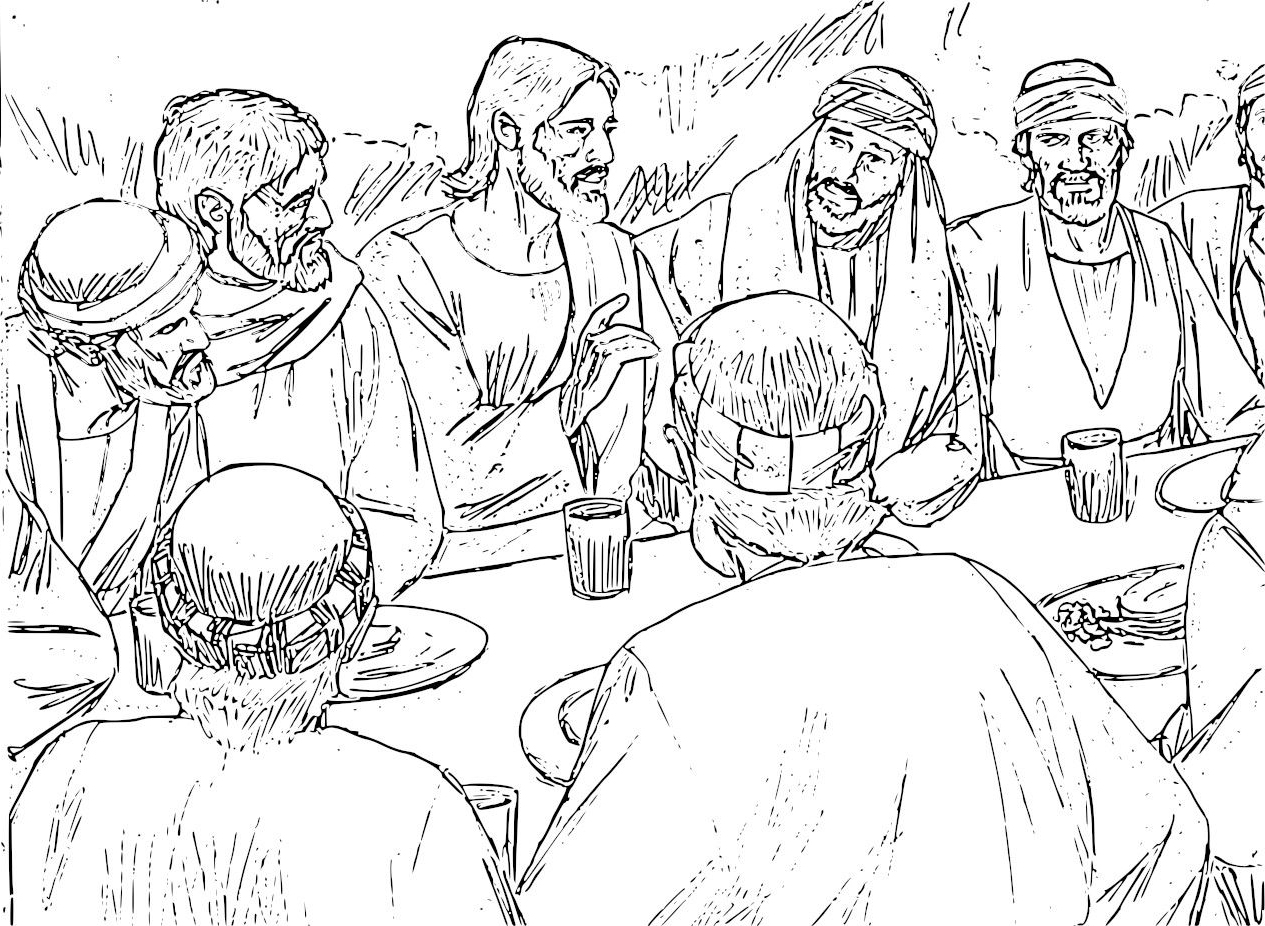 This comprehensive list shows where adults and children can sign up for free food and beverages on their birthday. Free Printable Last Supper Coloring Pages