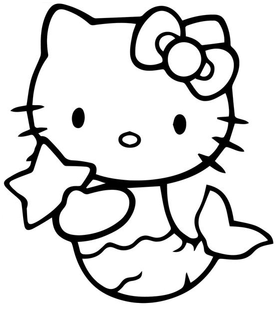 Select from 35919 printable coloring pages of cartoons, animals, nature, bible and many more. Hello Kitty Mermaid Coloring Pages - Best Coloring Pages ...
