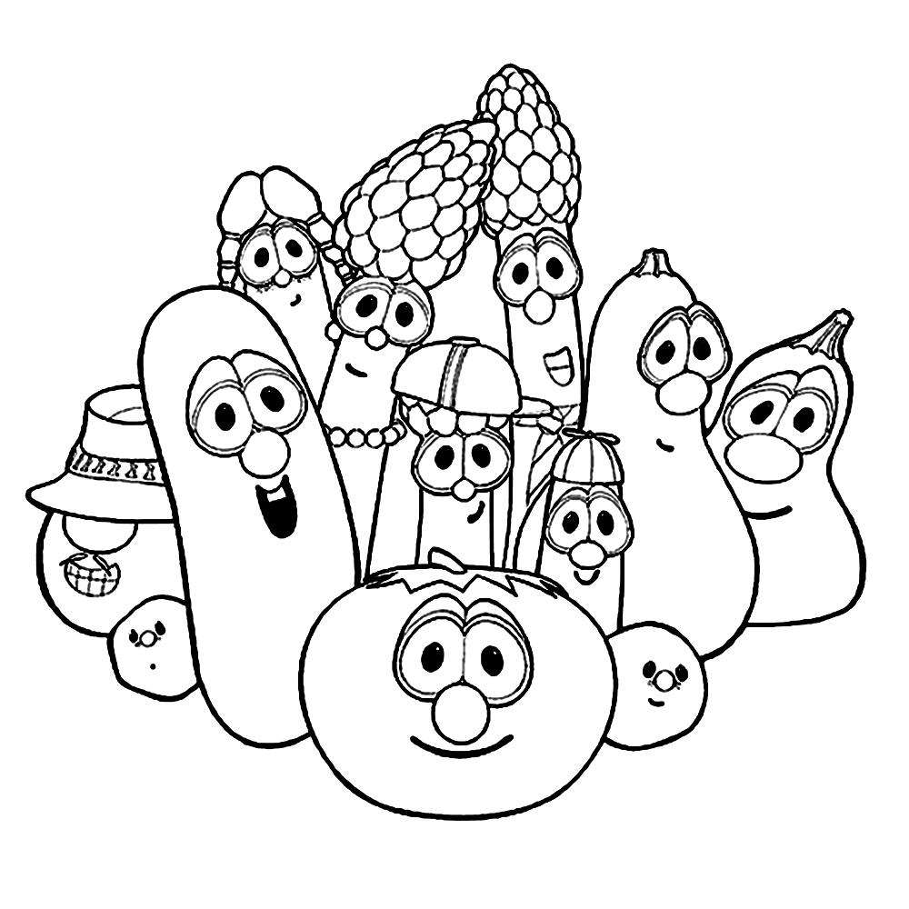 Print free educational coloring pages with healthy fruits and vegetables for children. Zucchini Coloring Pages Best Coloring Pages For Kids