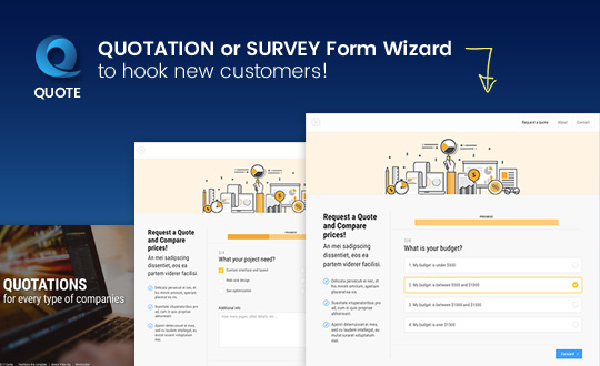 Quote Quotation Or Survey Form Wizard Best Css Website Gallery Css Galleries Best Css Design Gallery Web Gallery Css Showcase Site Of The Day