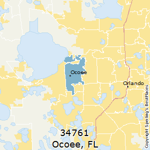 Google Maps Ocoee Florida FL Ocoee 34761 