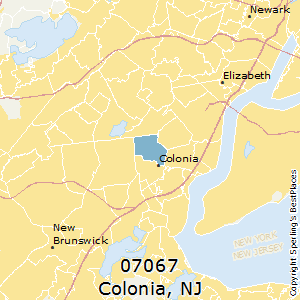 Colonia Zip 07067 NJ NJ Colonia 07067 