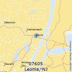 Leonia Zip 07605 NJ NJ Leonia 07605 