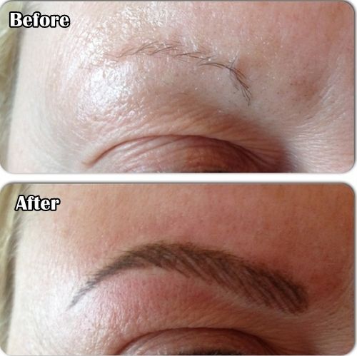 Eyebrow tattoos are becoming mainstream, but would you actually try it? Eyebrow Tattoo Before And After Healing