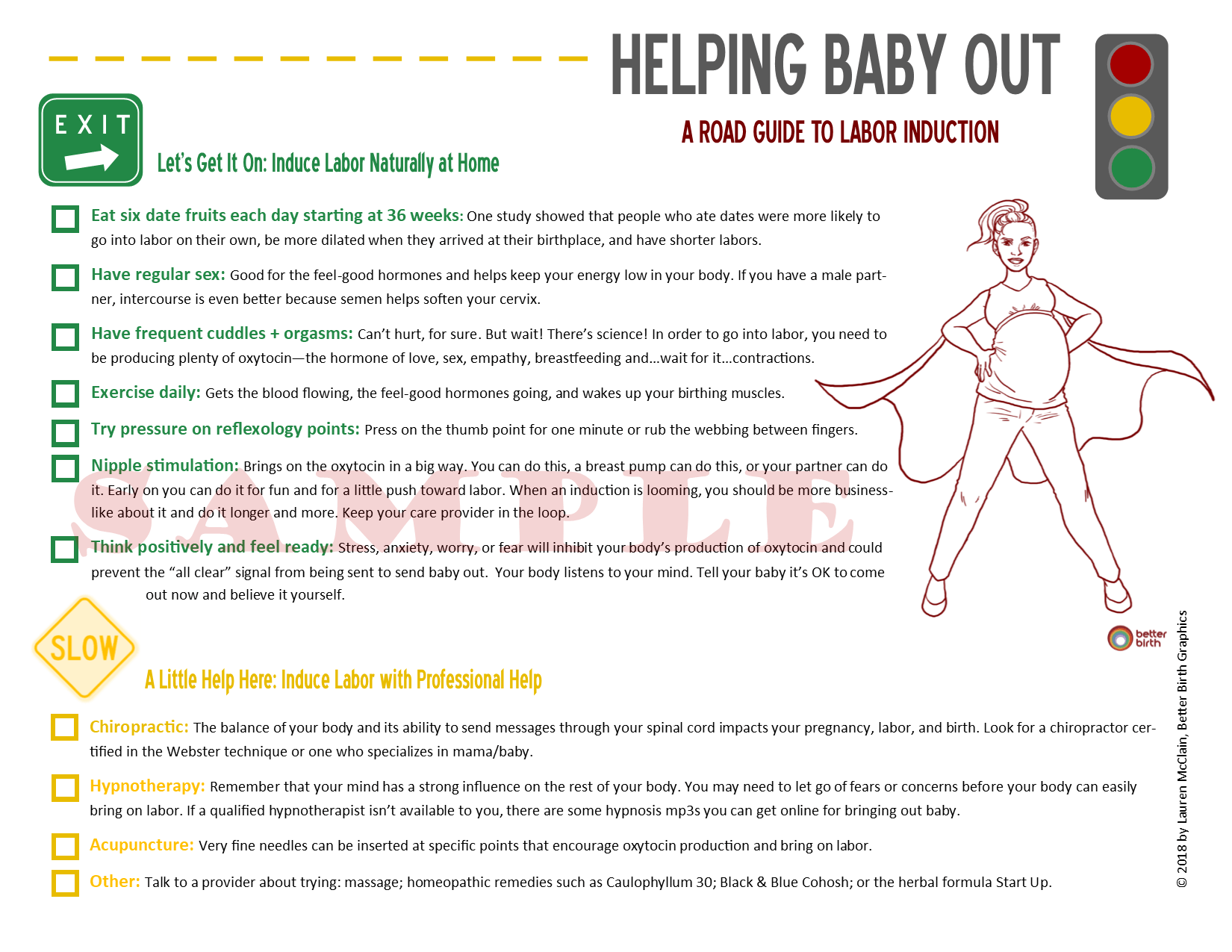 Natural Ways To Induce Labor At Home Induction Handout