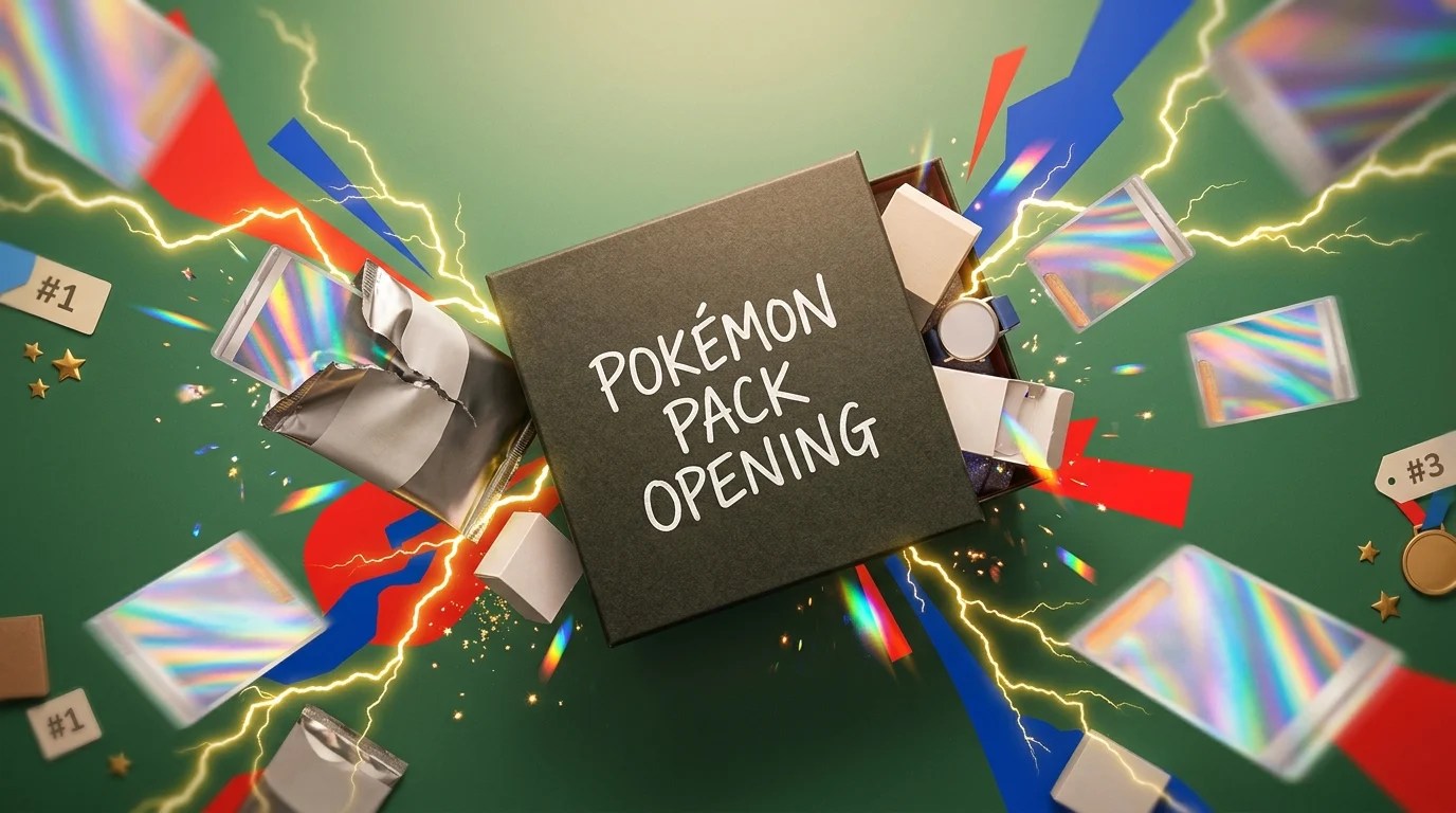 Banner for Pokémon Mystery Boxes