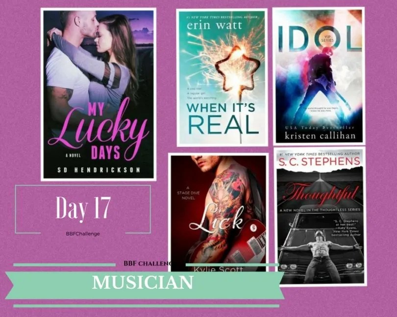 #BookBoyfriendChallenge Day 17 Musician