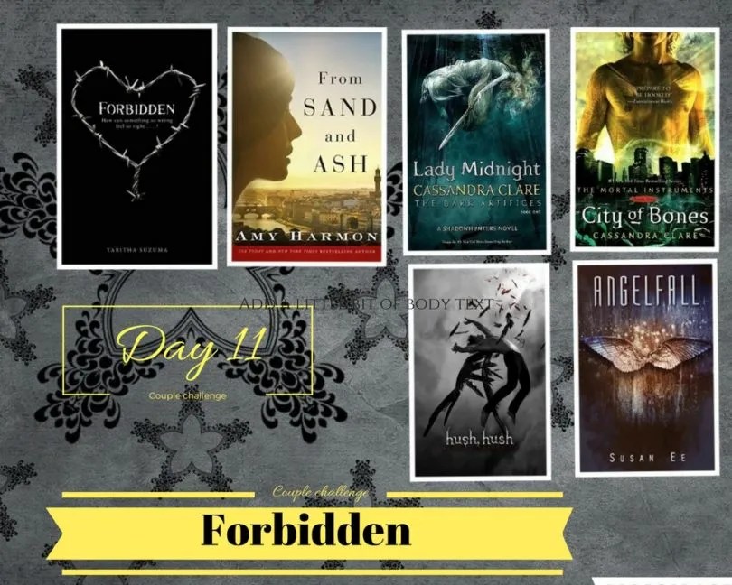 #BookCouplesChallenge Forbidden