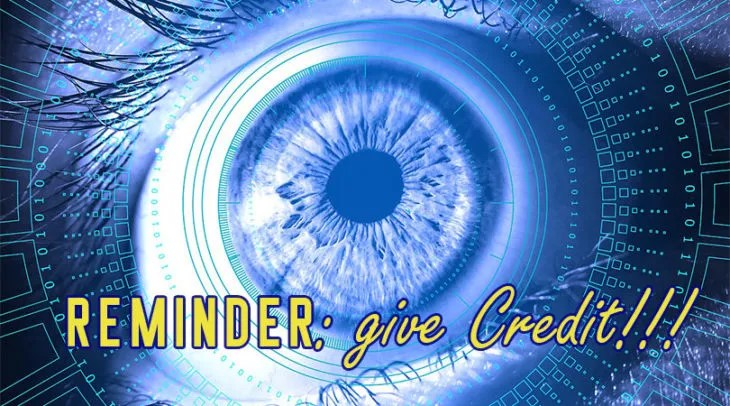 Warning: rant ahead! When your work is used without giving you credit for.