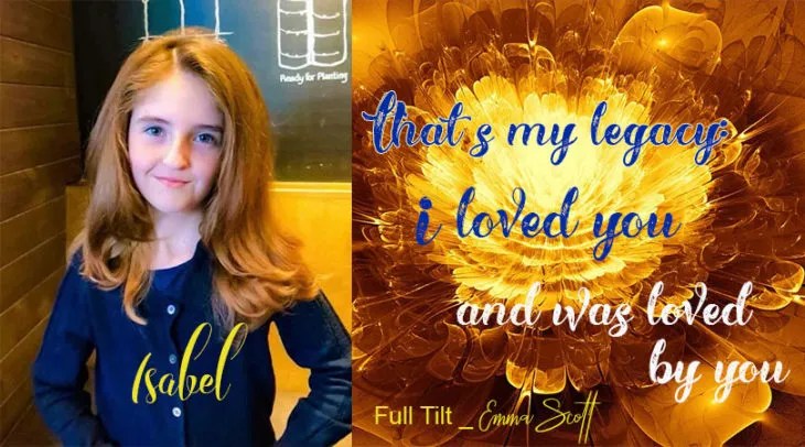 “We might not have months or years, but we have moments. …” Saying goodbye to Isabel