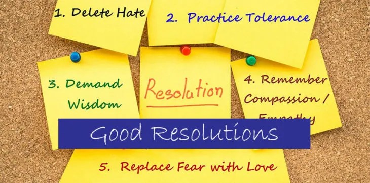 Are Good Resolutions Has Been??? What’s in for 2019…