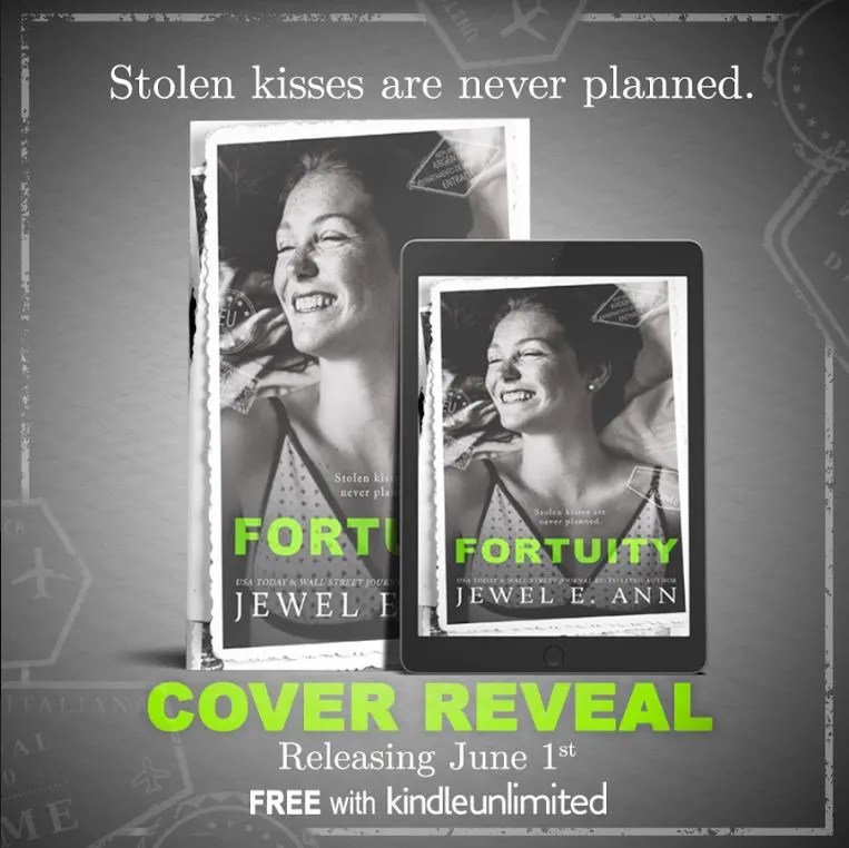 Cover Reveal: Fortuity by Jewel E. Ann. I can’t wait to read what she’s cooked for us!!!