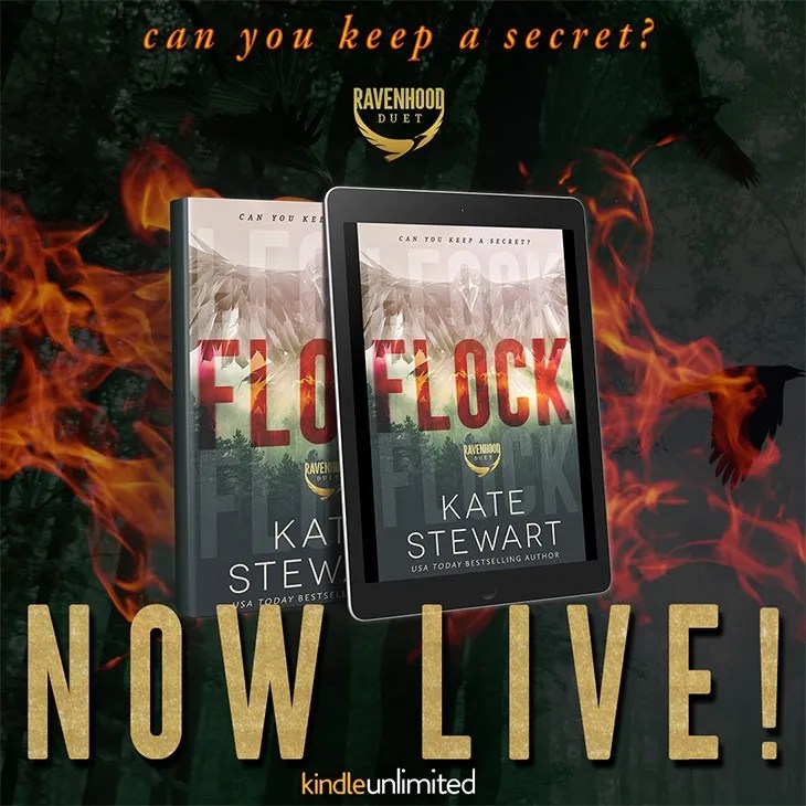 Flock by Kate Stewart is LIVE! Release blast.